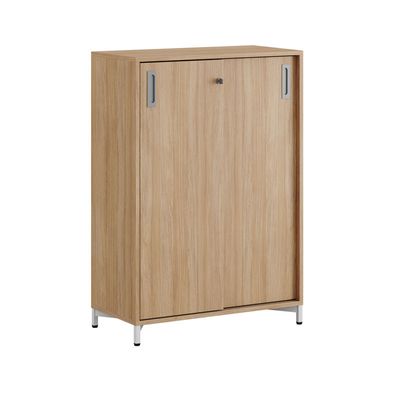 Skjutdörrskåp 80x40x107,5cm - Urban oak stomme/urban oak dörrar