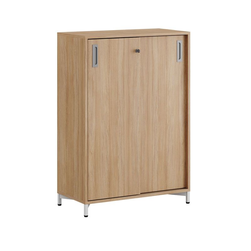Skjutdörrskåp 80x40x107,5cm - Urban oak stomme/urban oak dörrar