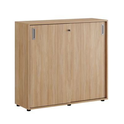 Skjutdörrskåp 120x40x107,5cm - Urban oak stomme och dörrar
