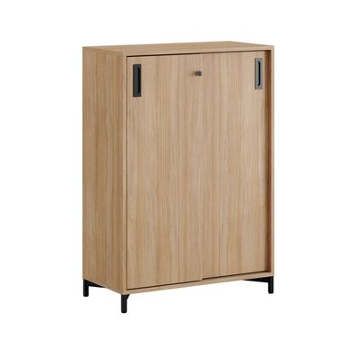 Skjutdörrskåp 80x40x107,5cm - Urban oak stomme/urban oak dörrar