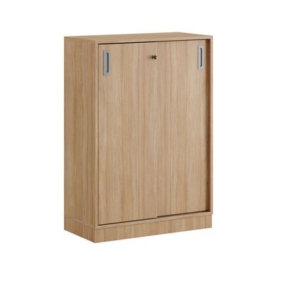 Skjutdörrskåp 80x40x107,5cm - Urban oak stomme/urban oak dörrar