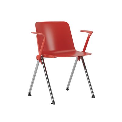 Vittoria med armstöd - Stapelbar stol i snygg design