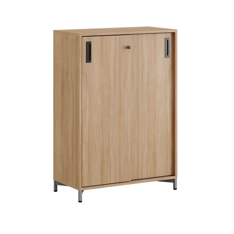 Skjutdörrskåp 80x40x107,5cm - Urban oak stomme/urban oak dörrar