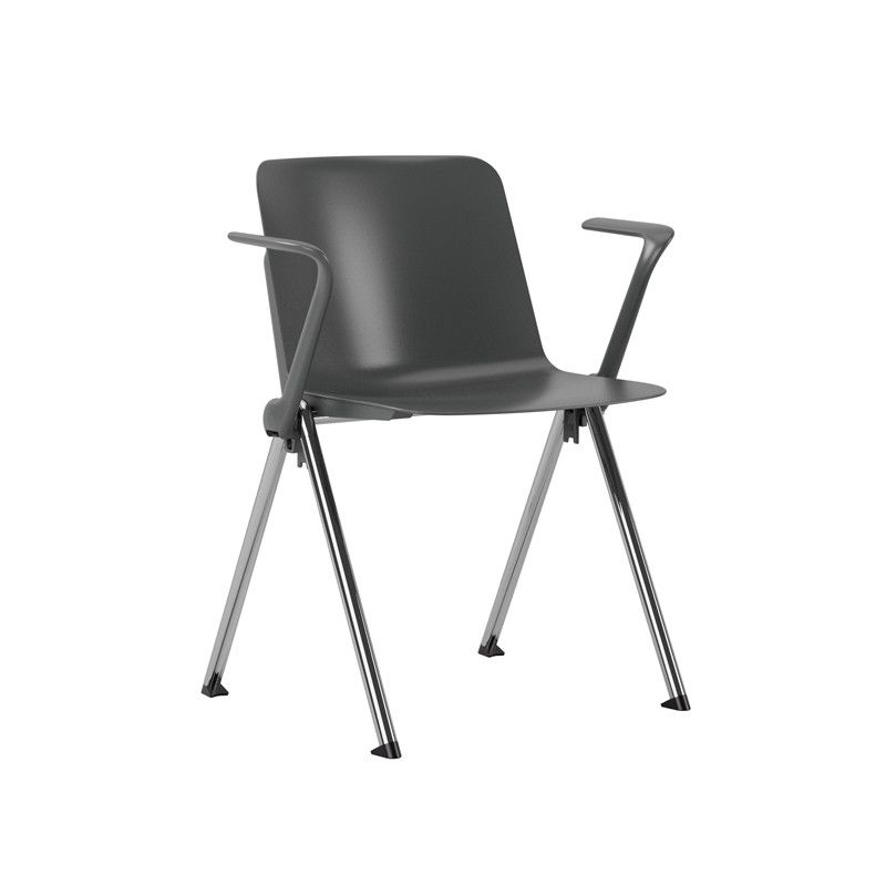 Vittoria med armstöd - Stapelbar stol i snygg design