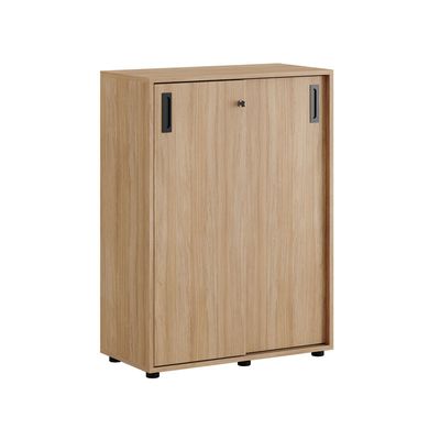 Skjutdörrskåp 80x40x107,5cm - Urban oak stomme/urban oak dörrar