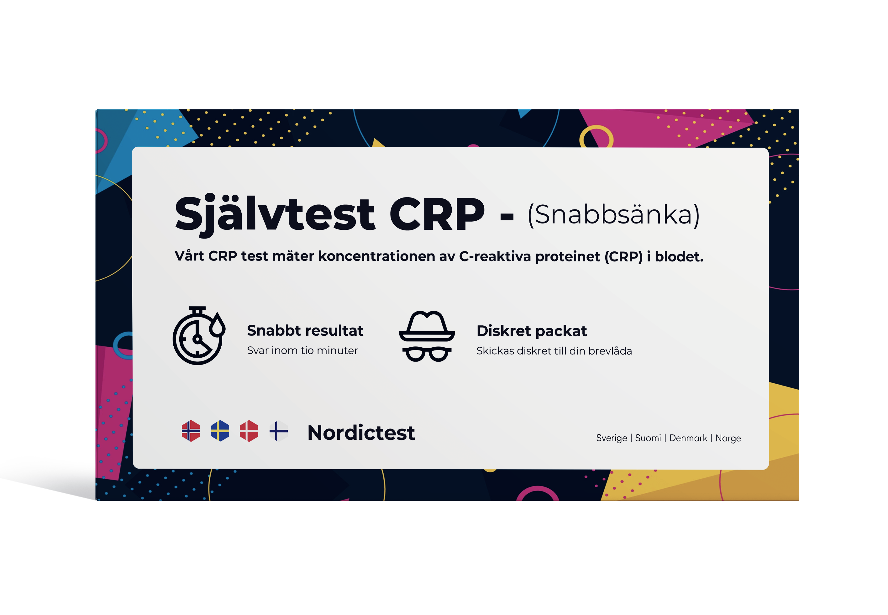 CRP-testi - Kotikäyttöön