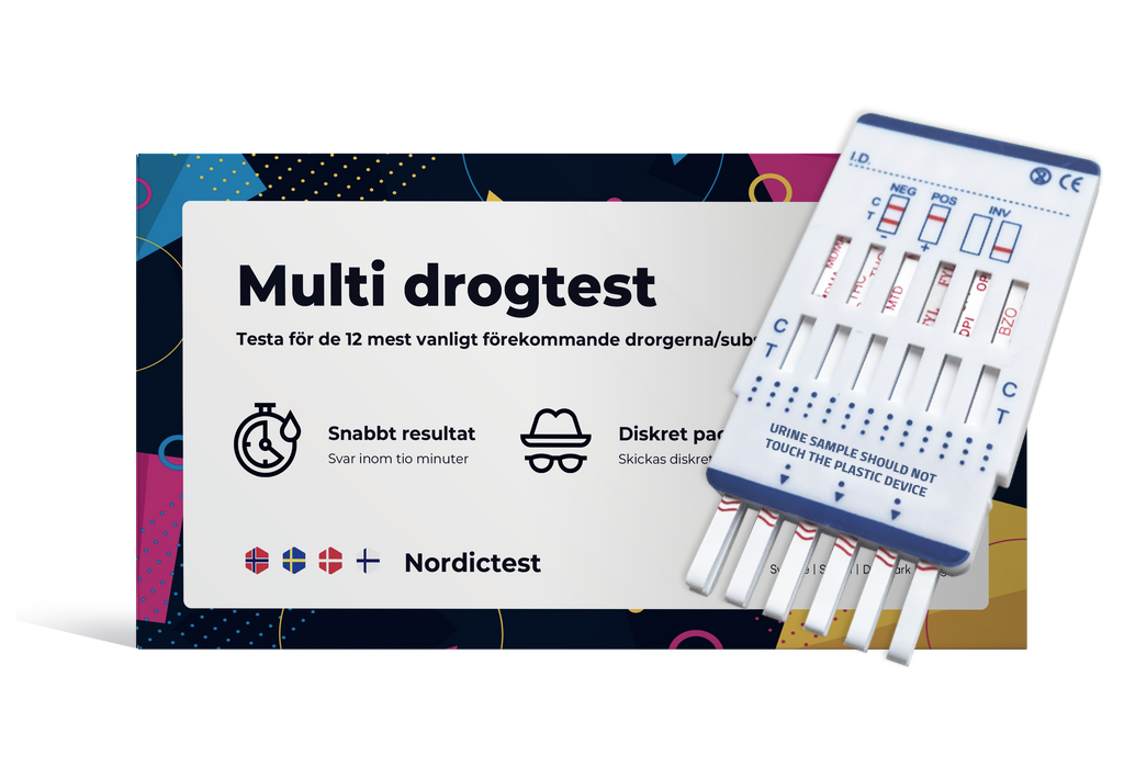 Multitest - 12 der häufigsten Drogen