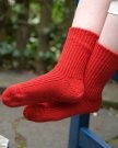 Sockor Ull Barn, Röd