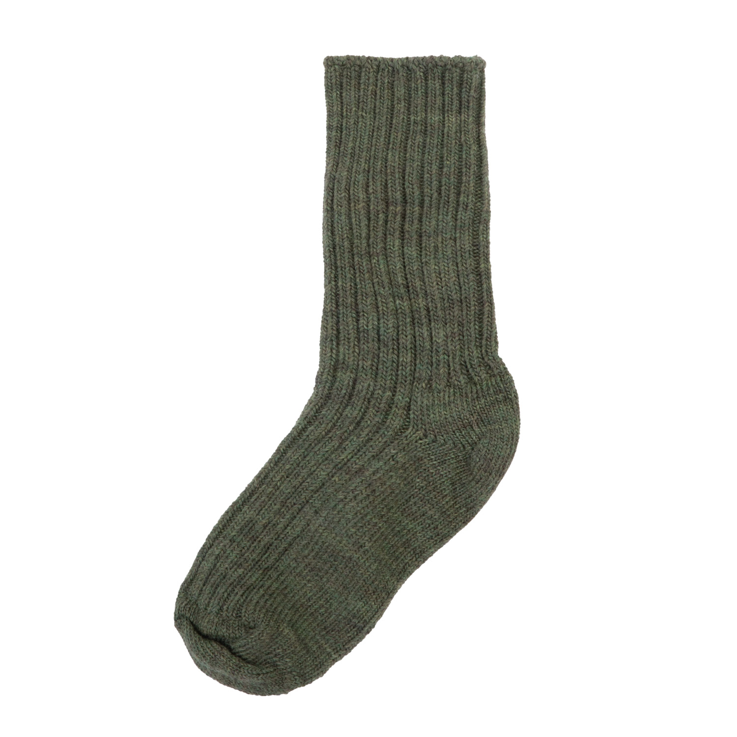 Sockor Ull Vuxen Joha, Mossgrön