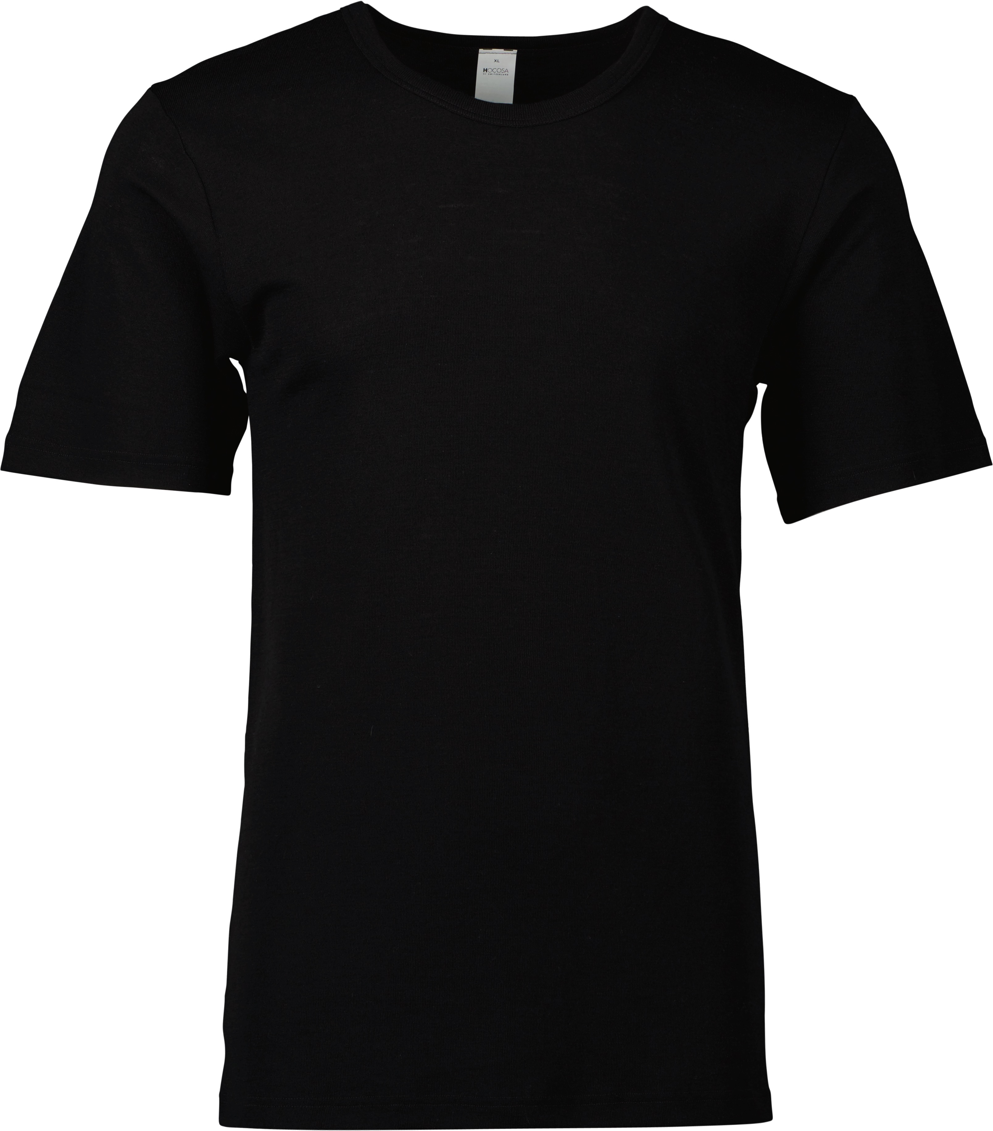 T-shirt Ull, Svart
