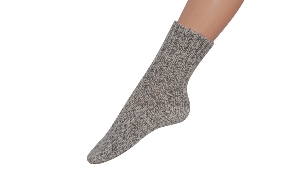 Raggsockor Ull, Grå Melerad