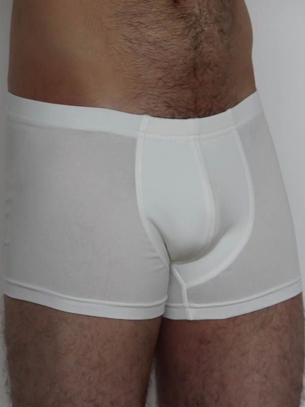 Boxershorts Bomull, Vit