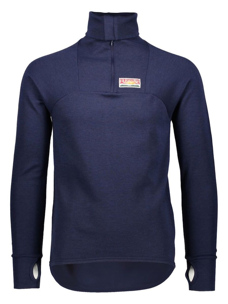 Outdoor-Tröja Ull Unisex, Marinblå
