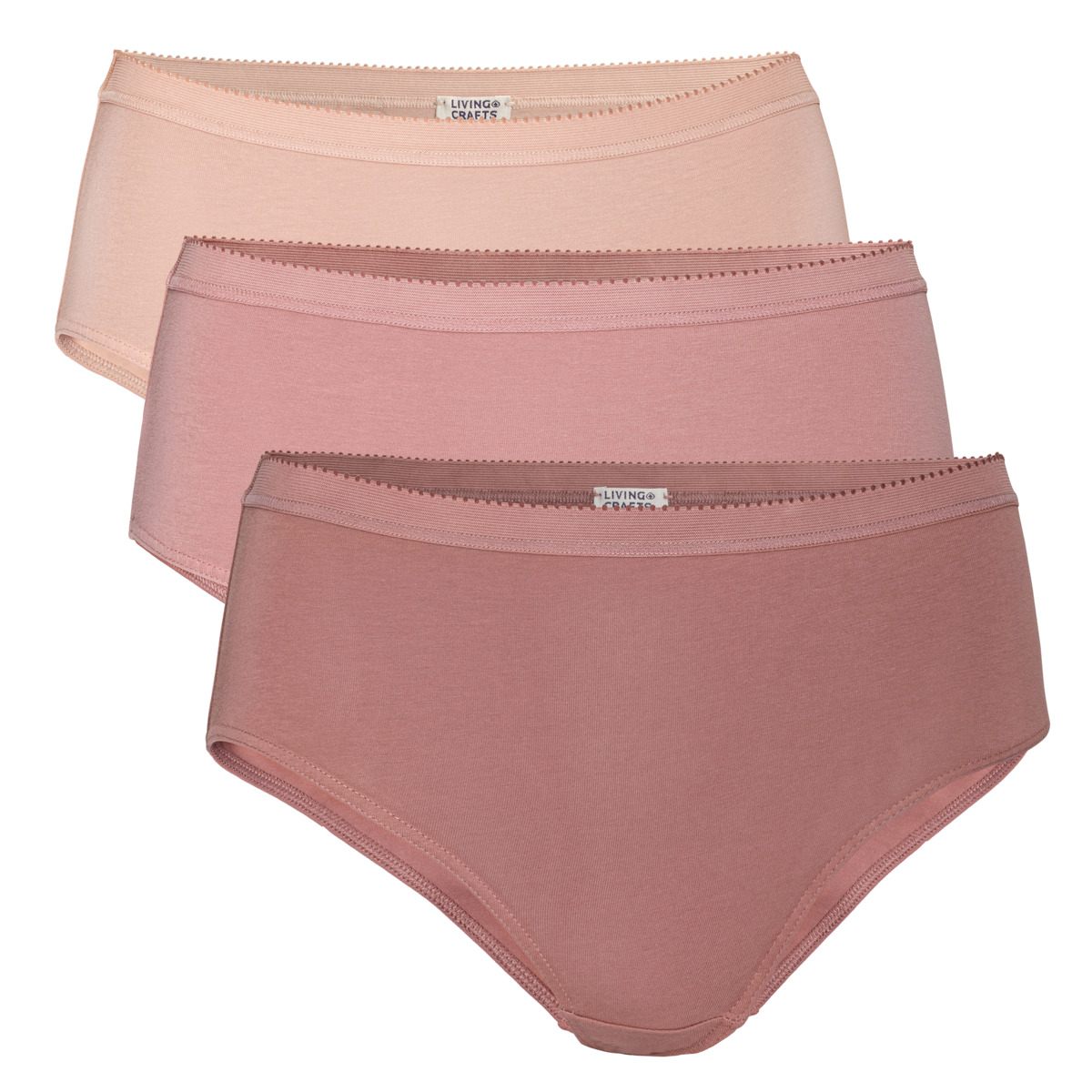 Trosa ekologisk bomull, 3 pack