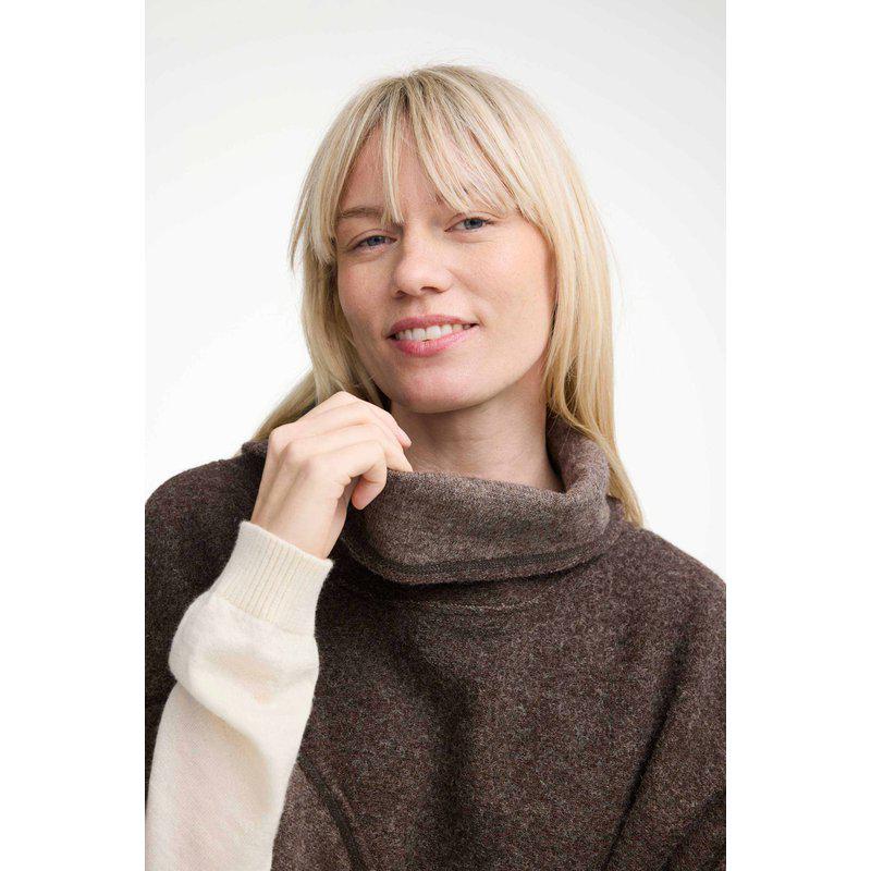Poncho ull Dam, Nutmeg