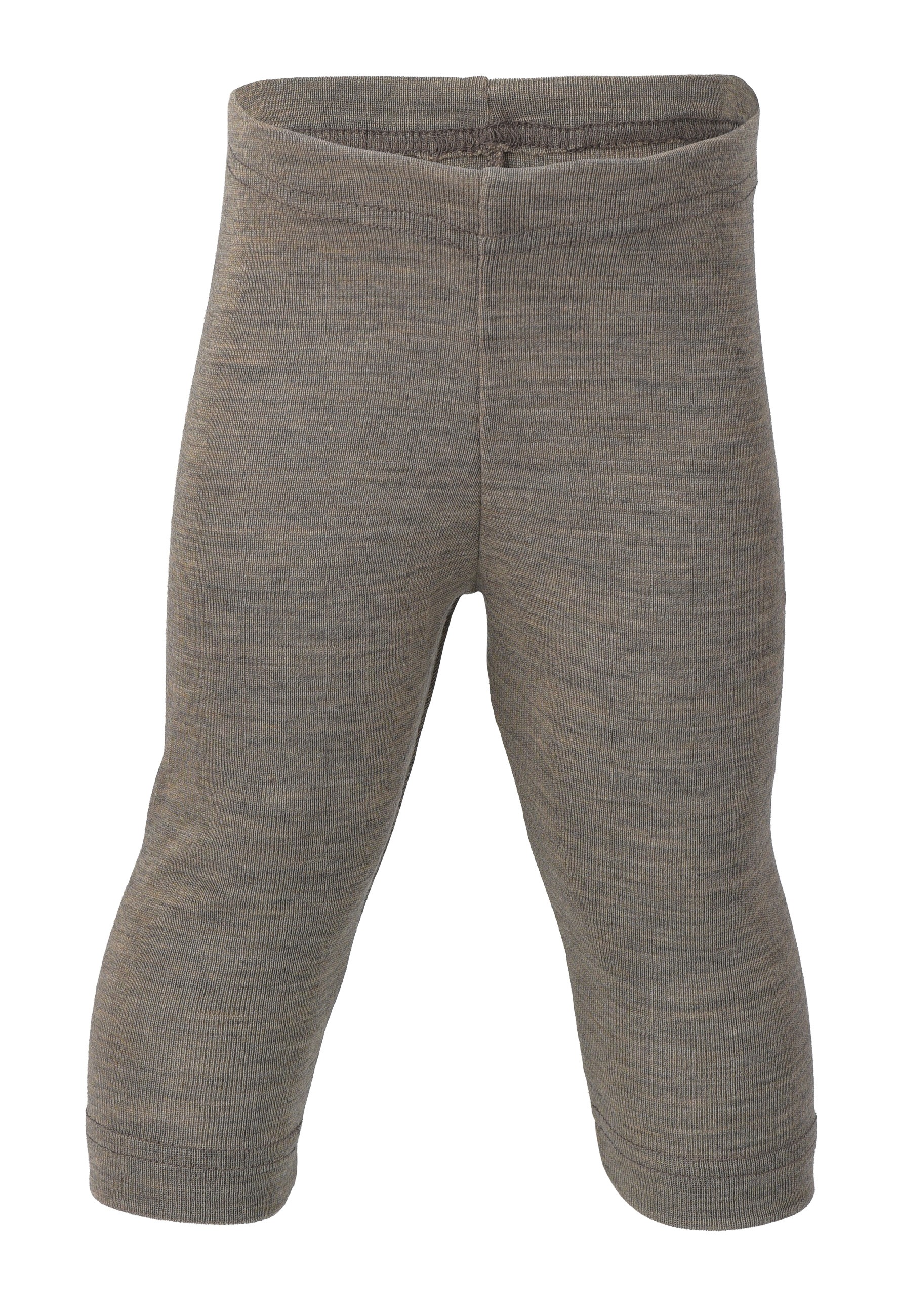 Leggings Ull/Siden Baby, Valnötsbrun