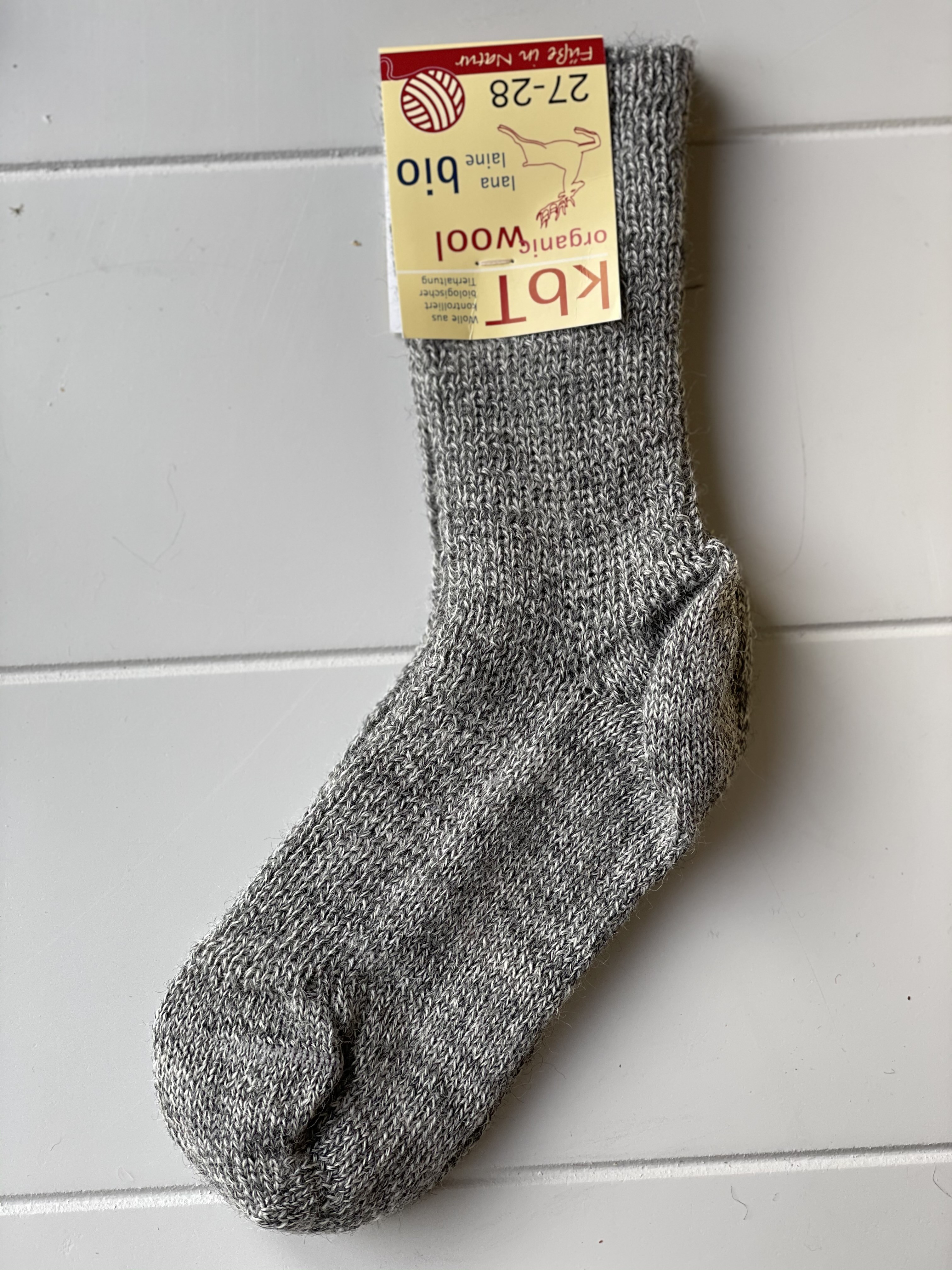 Sockor Ull Barn, Grå