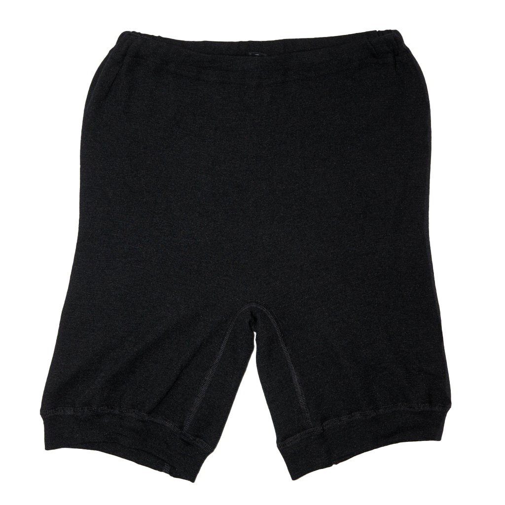 Mamelucker med 1/4 Ben Ull/Siden Dam, Svart