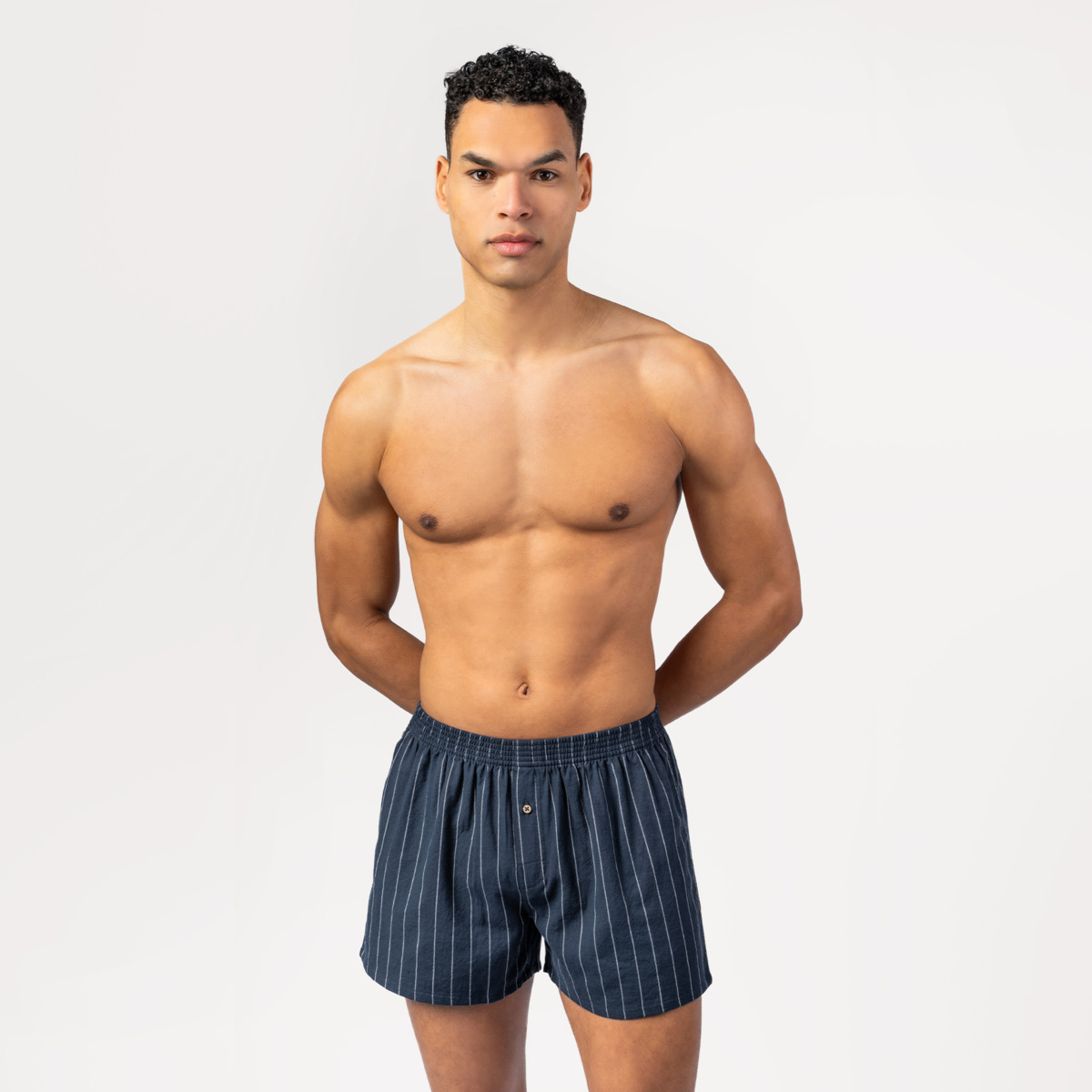 Boxershorts Vid Modell Bomull, 2-pack