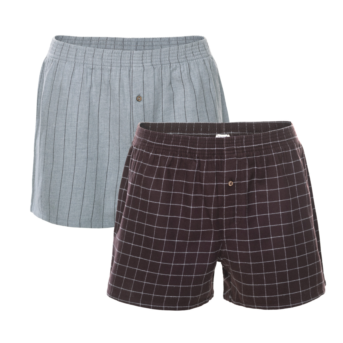 Boxershorts Vid Modell Bomull, 2-pack