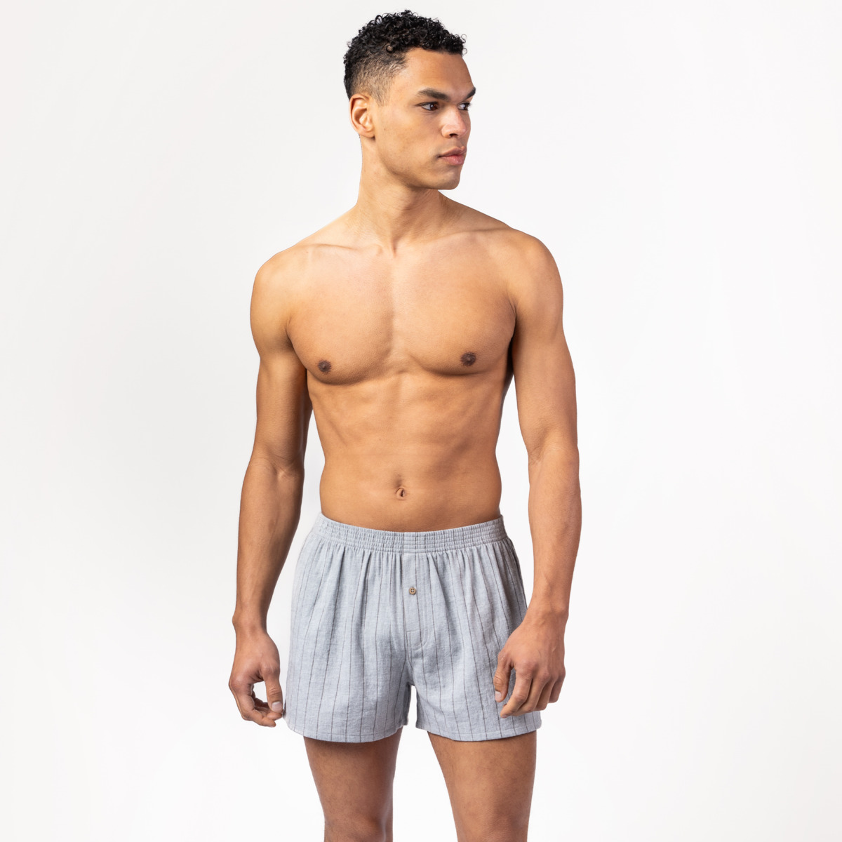 Boxershorts Vid Modell Bomull, 2-pack
