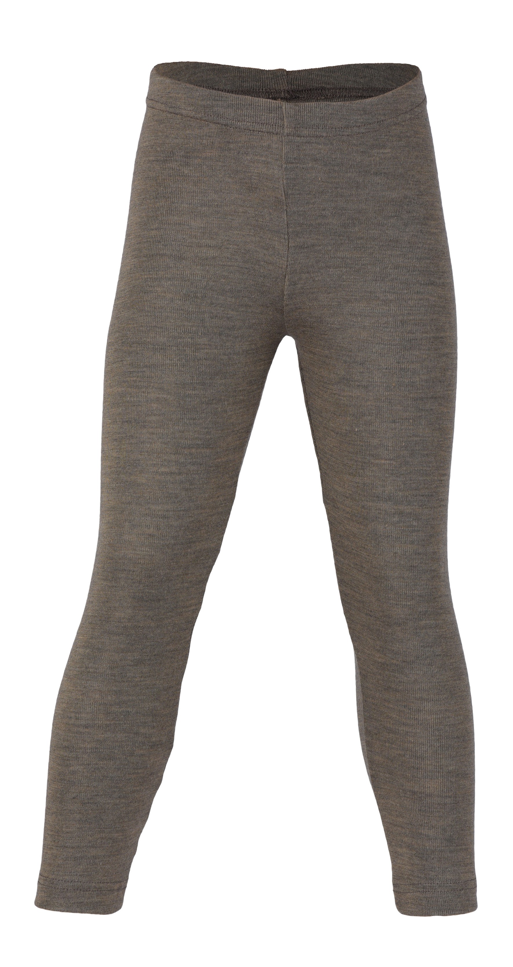 Legging/Långkalsong Ull/Siden Barn, Valnötsbrun