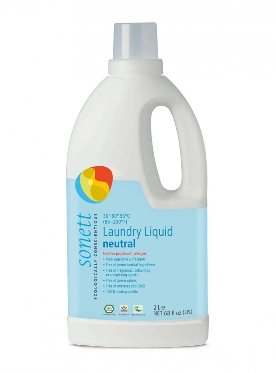 Tvättmedel Flytande Oparfymerad, 2 Liter