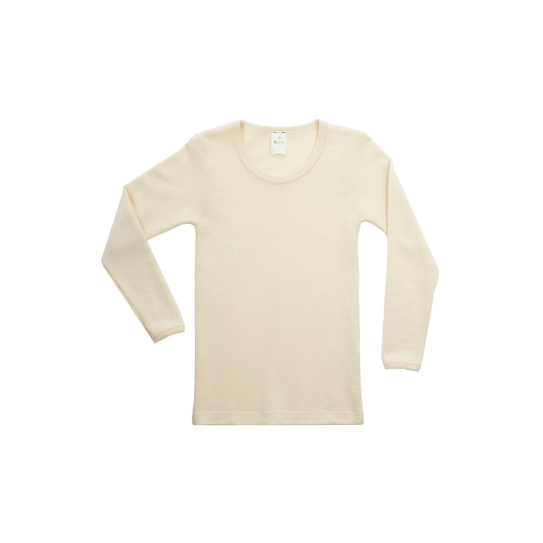 Undertröja Ull/Siden Barn, Naturvit