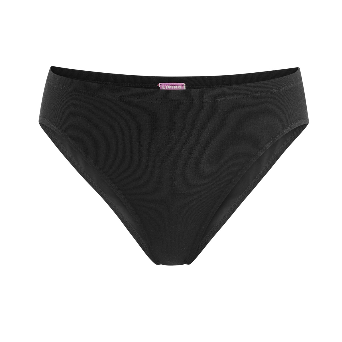 Tanga trosa  Bomull, Svart
