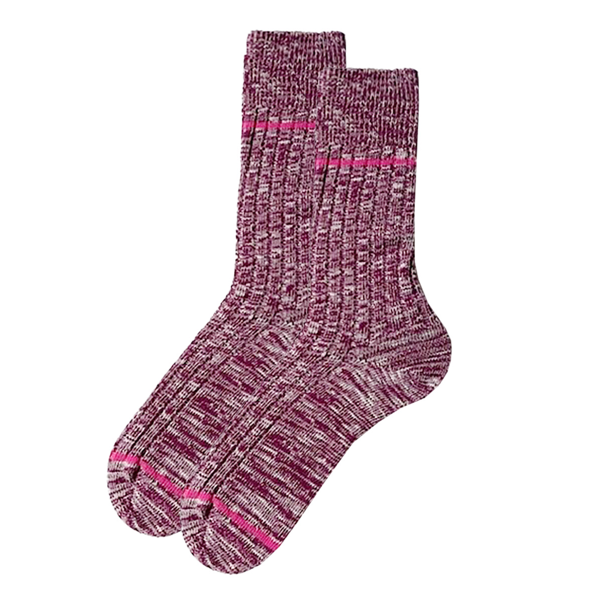 Strumpor Bomull  2-Pack, lila