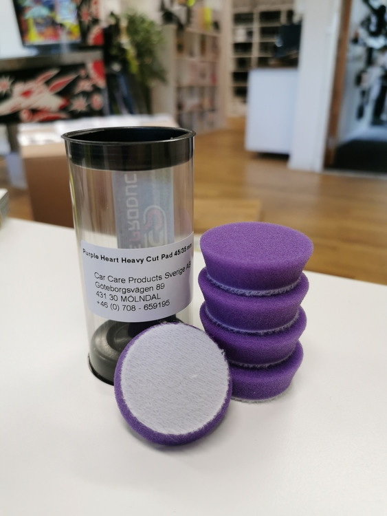 Purple Heart Heavy Cut Foam Pad 1,5" (35/45mm) 5-pack