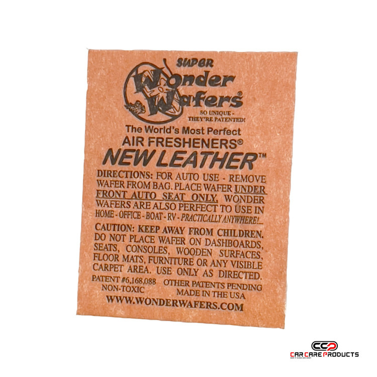 Wonder Wafers New Leather, Air Fresheners