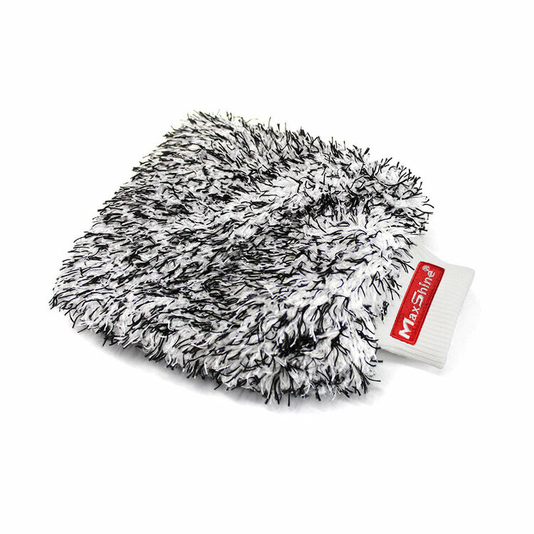 MaxShine Microfiber Wash Mitt - Dual Colored