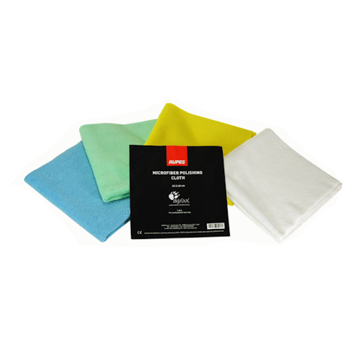 Rupes - Microfiber Polishing Cloths 4-Pack