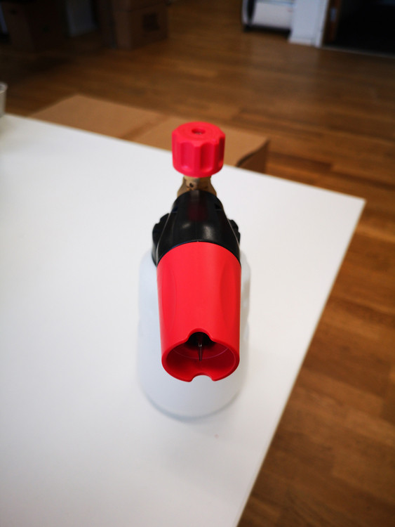 Spollanssystem (Spolhandtag & Skumlans)